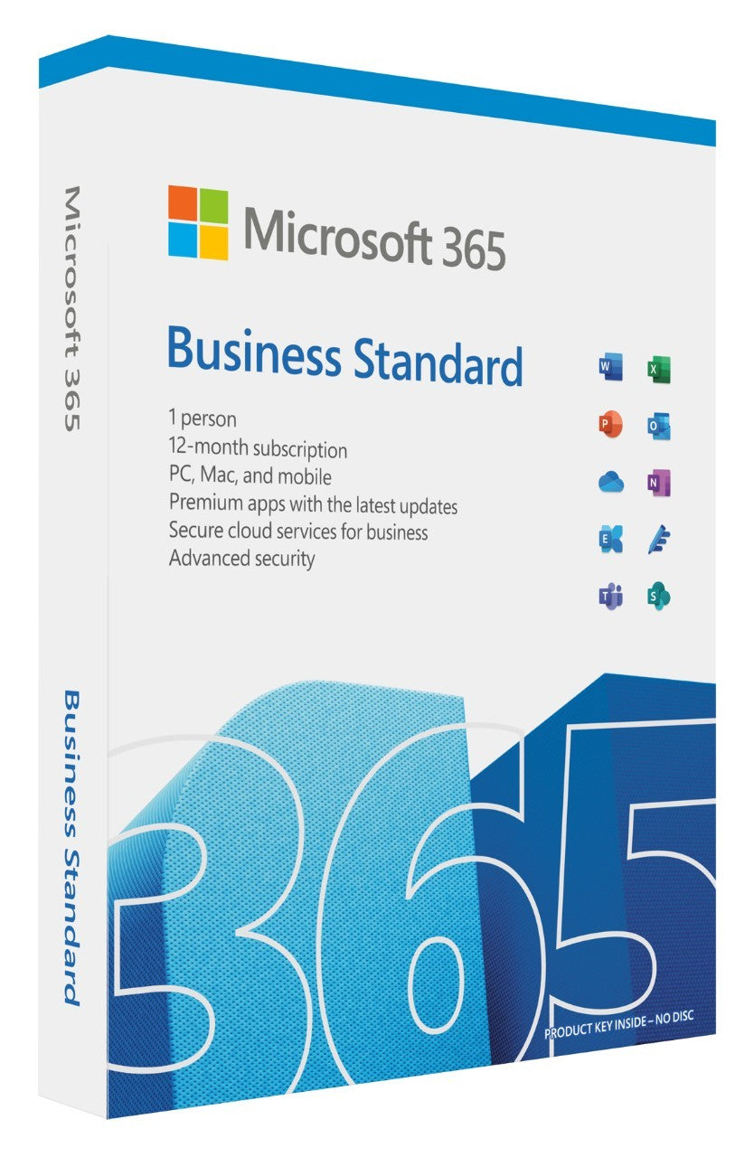 Microsoft 365 Business Standard-  (ESD) Electronic Licence, 1 Year Subscription